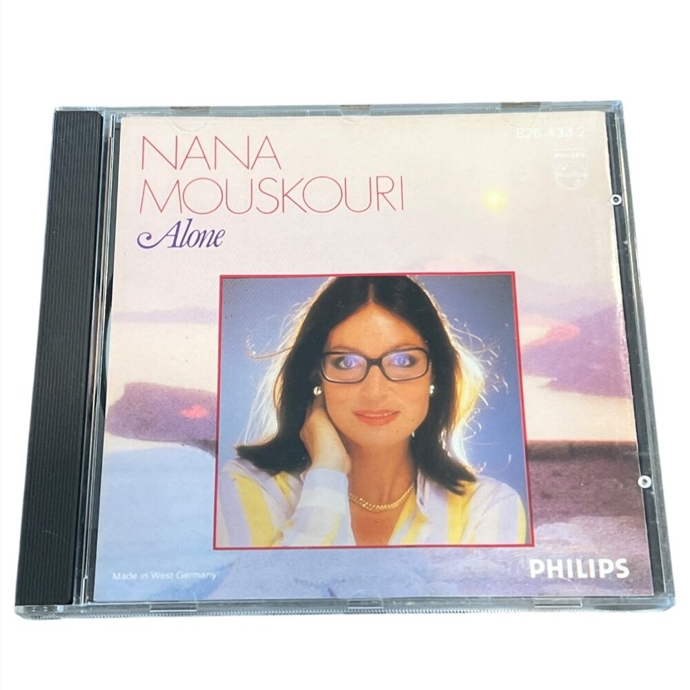 Nana Mouskouri "Alone" CD Album By Philips
